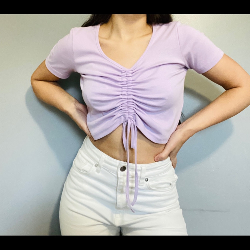 Women’s Cinched Crop Top